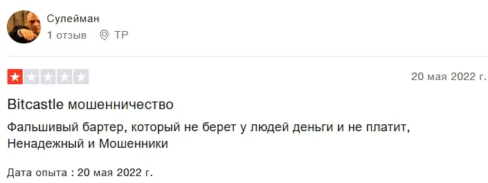 Bitcastle отзыв