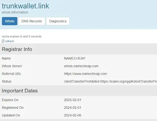 О лохотроне Trunk Wallet