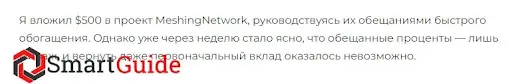 Отзыв MeshingNetwork