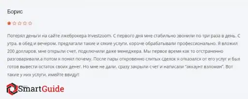 Что предлагает investzoom.net