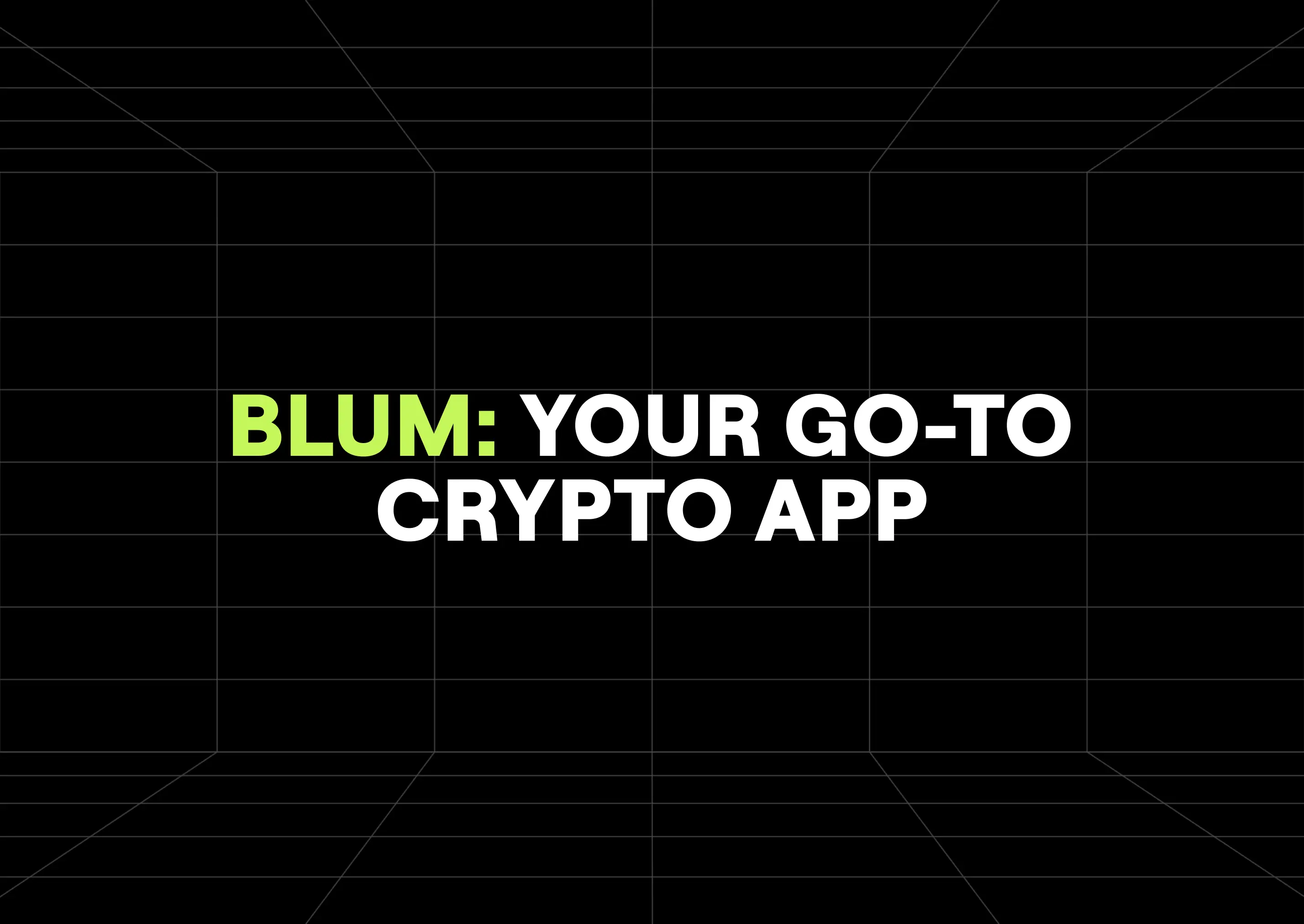 Blum Crypto Bot развод