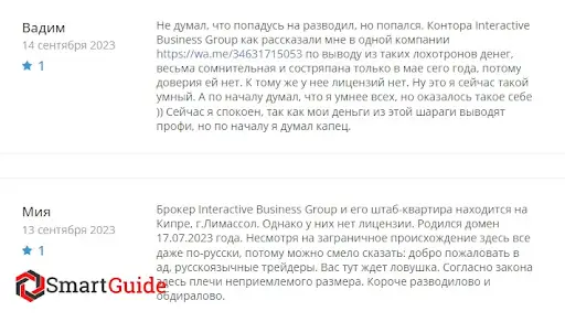 Отзывы о Interactive Business Group