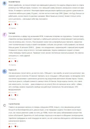 СКАМ hfinvest.net