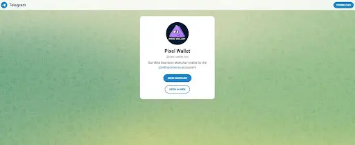 Pixel Wallet Bot