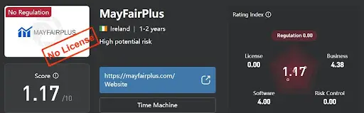 Mayfairplus скам-брокер