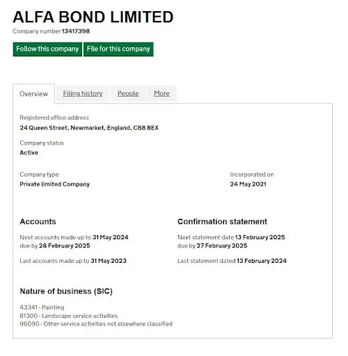 Отзывы Alfa Bond