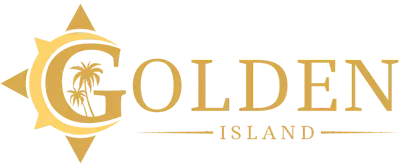 Hfc golden. Зе Голден. Golden Island. The Golden GD. Золотой остров логотип.